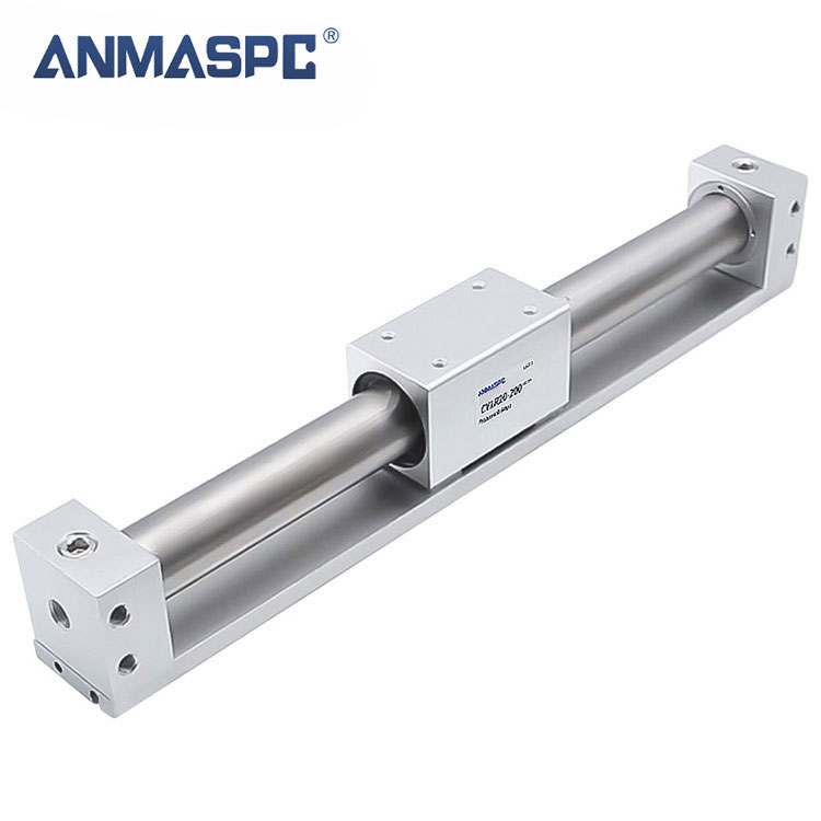 Stangløs magnetisk koblingsguide pneumatisk luftcylinder